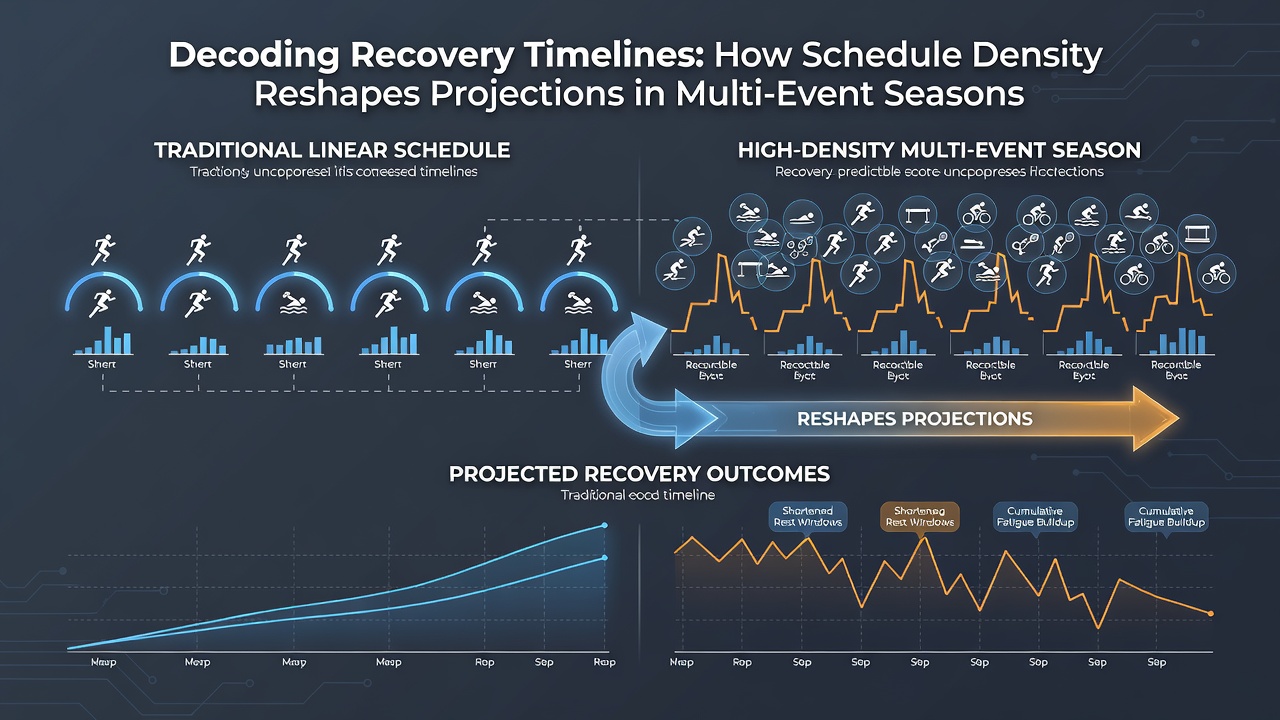 Detailed view of recovery protocols used during compressed tournament schedules