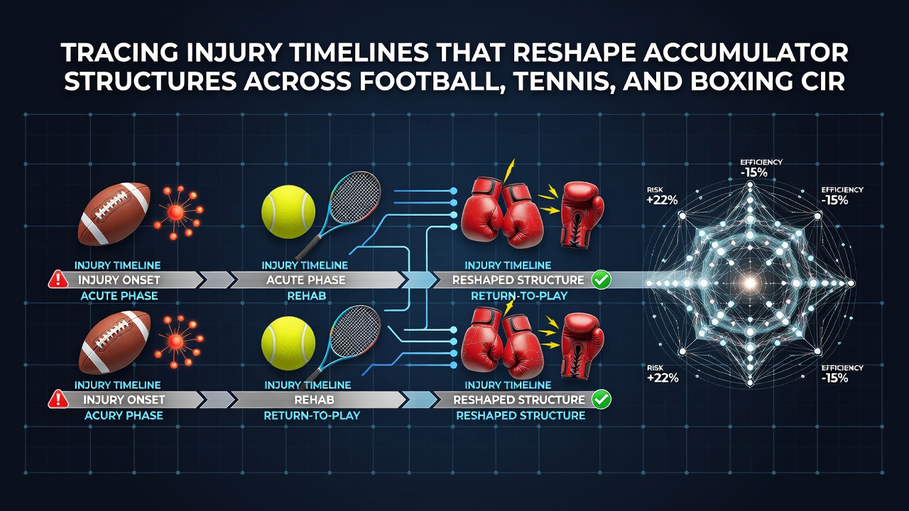 Medical teams assessing athletes during football, tennis, and boxing competitions